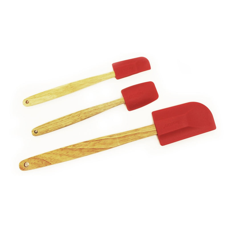 BergHOFF 3-Piece Spatula Set, Red