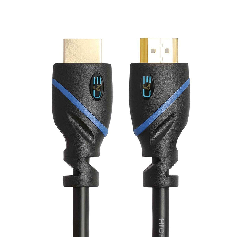 10ft (3M) High Speed HDMI Cable Male to Male with Ethernet Black (10 Feet/3 Meters) Supports 4K 30Hz, 3D, 1080p and Audio Return CNE67842 10 Feet (Single Pack) HDMI Male to Male 1 Pack
