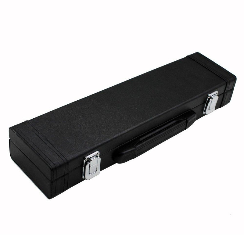 Andoer Flute Gig Bag Box Leather for Western Concert Flute with Buckle Foam Cotton Padded
