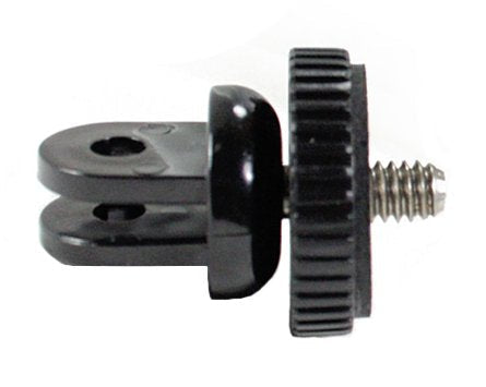 Action Mount - Universal Conversion Adapter for Sport Cam Mounts, w/Camera Screw (1/4-Inch 20). This Vertical Adapter Works with Point-and-Shoot Cameras, or Other Action Cameras Like Sony Action Cam.