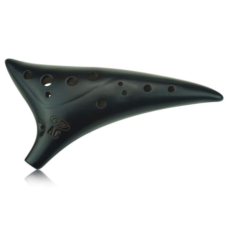 12 Hole Ocarina Alto C Classic Dragon Tooth Style Ocarina Music Instrument Gift Idea