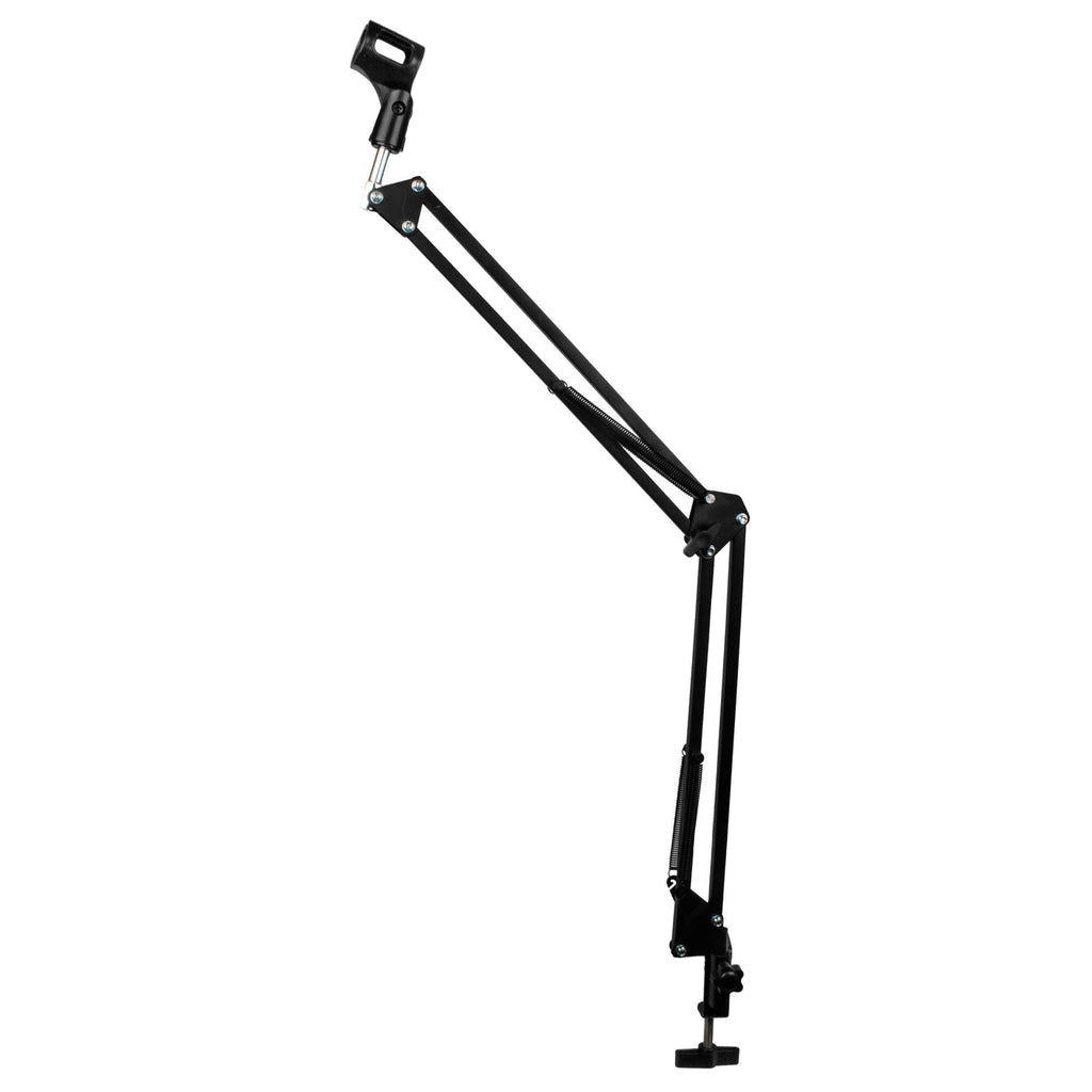 [AUSTRALIA] - Microphone Boom Arm - Black| Adjustable Suspension Desktop Mic Stand with 3/8" to 5/8" Screw Adapter - Snowball and Blue Yeti Compatible - Podcast/Home Recording Studio Equipment 