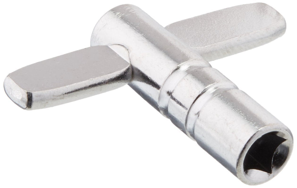 Performance Plus Standard Size Square Lug Chrome Plated Drum Tuning Key (DKY) 1