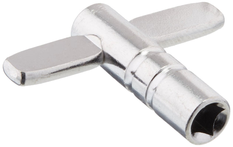 Performance Plus Standard Size Square Lug Chrome Plated Drum Tuning Key (DKY) 1