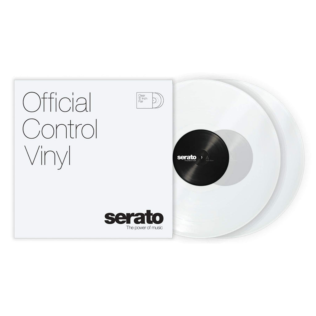 Serato Control Vinyl 12" Pair Clear