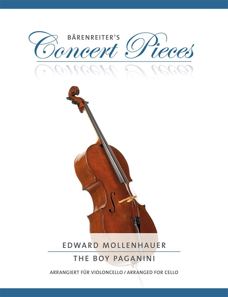 Mollenhauer, Edward - The Boy Paganini Fantasia for Cello and Piano - Barenreiter
