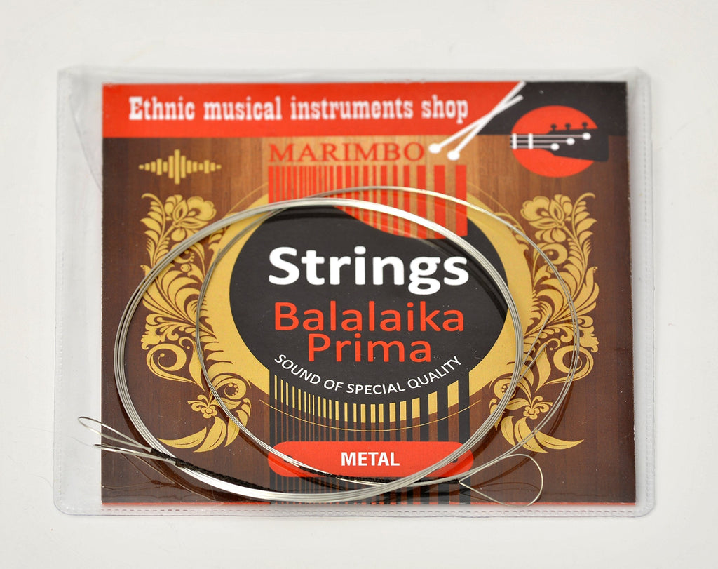 Balalaika Strings Prima Balalaika 3 String Set Steel Strings Russian Balalaika Strings