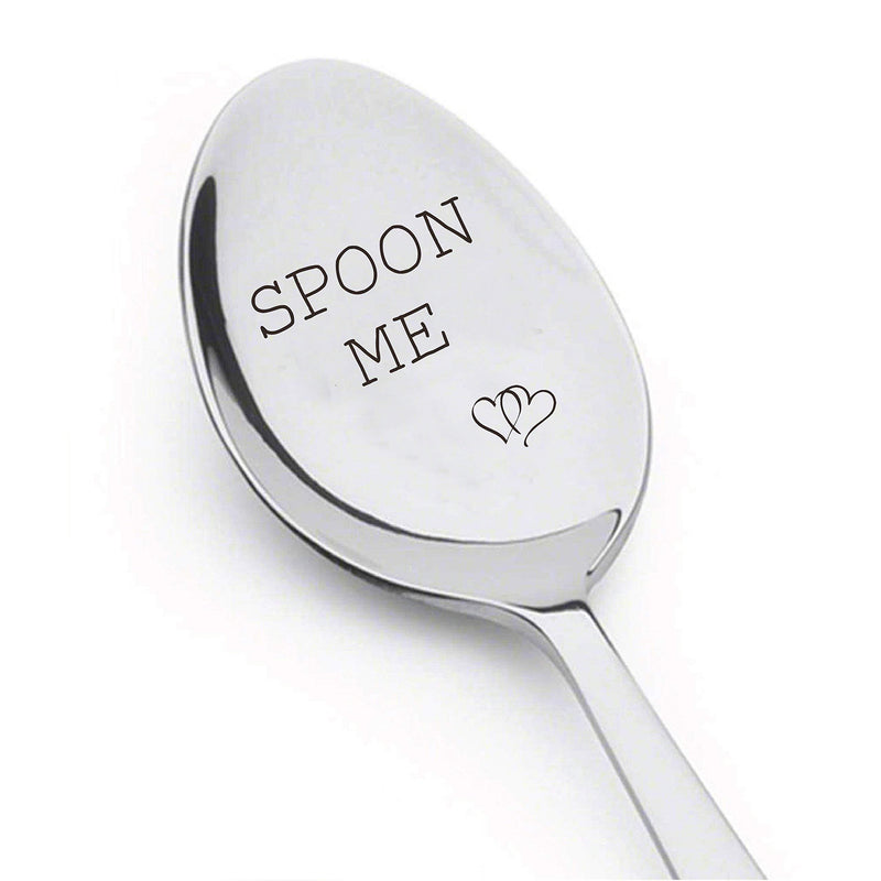 Spoon Me With Couple Heart - Boyfriend Gift - Birthday Gift - Anniversary Gift - Wedding Gift-Christmas Gift