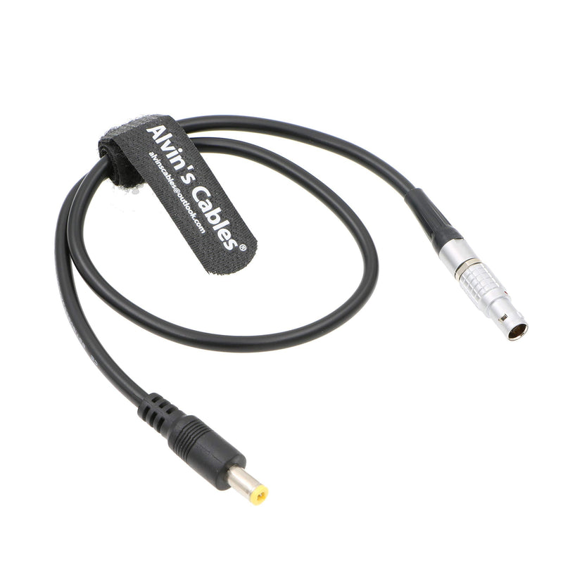 Alvin's Cables 2 Pin Male to DC Power Adapter Cable for Teradek Bond 18 Inches