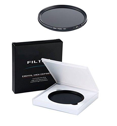 49MM Variable Neutral Density Slim Filter - ND ND2 to ND400 Filter
