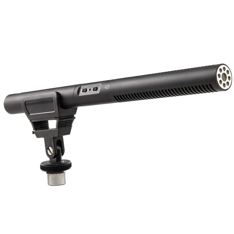 LyxPro CMG-50 Condenser Shotgun Microphone, Battery or Phantom Power for Professional Film, Video DSLR Camera Camcorder Television TV