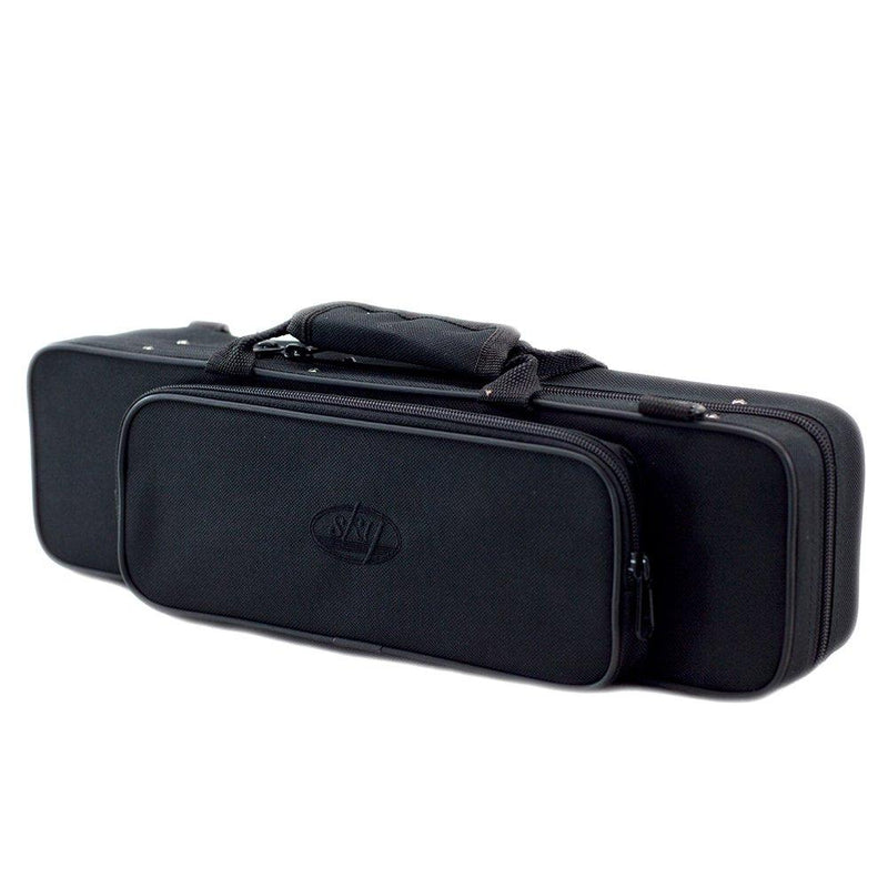 Sky C Flute/Piccolo Combo Case with Shoulder Strap (Black) (SKYFLC001-Bk)