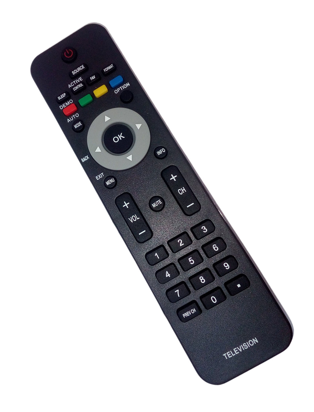 Replaced Remote Control Compatible for Philips 19MF338B/AU1 32PFL3505D/F7 42MF337B/37 47MF437B/37B 52PFL3603D27E 47PFL7422D37E 42PFL5603D27 42PFL3403D27 TV