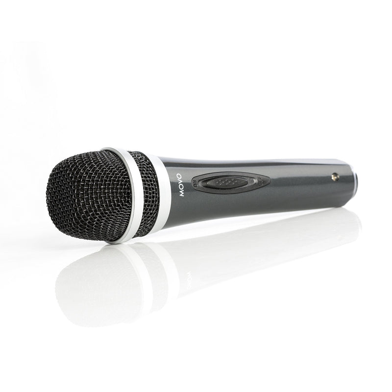 Movo MV-M1 Dynamic XLR Cardioid Handheld Vocal Microphone for Performances, Instruments, & Live Recording