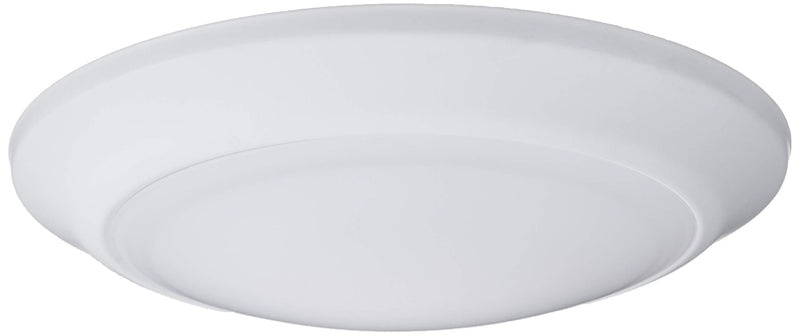 Westinghouse Lighting 6323300 LED Indoor/Outdoor Dimmable Surface Mount Wet Location, White Finish with Frosted Lens 4000K