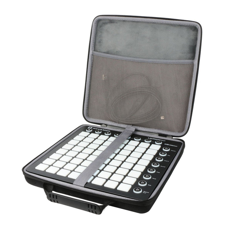 co2crea Hard Travel Case for Novation Launchpad X Grid/Ableton Live Controller 64 RGB Backlit Pads