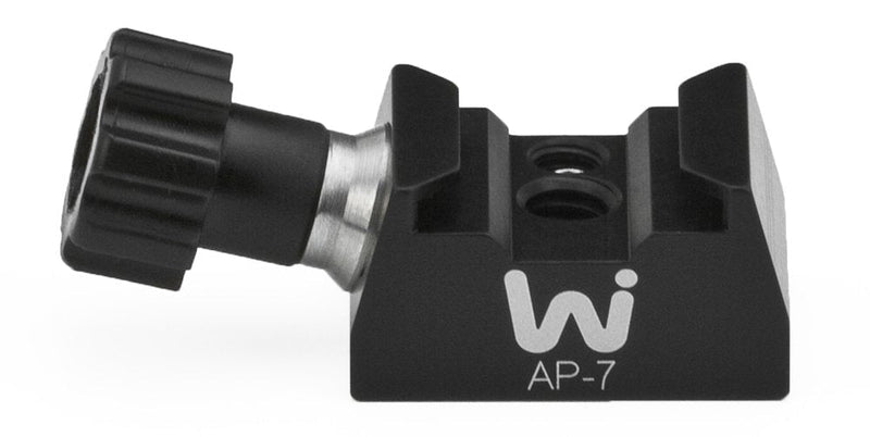 Wimberley AP-7 Universal Cold Shoe Mount Adapter with Anti-Rotation for Flashes, LED Lights, Monitors and Other Accessories - 1/4-20 - Made in USA