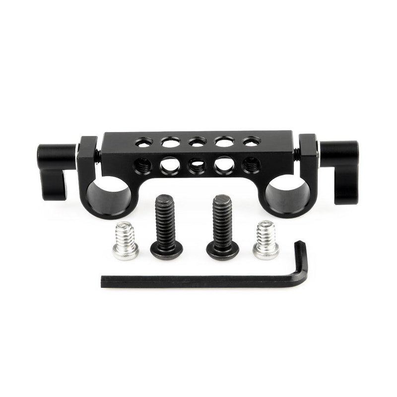 NICEYRIG 15mm Rod Clamp with 1/4"-20 Standard Thread for Camera Shoulder Rig 15mm Cage 15mm DSLR Camera Rig