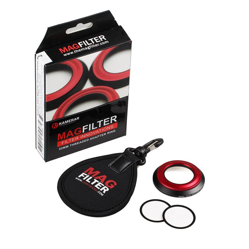 MagFilter 52mm Threaded Adapter Ring with Carrier Bag for Sony RX100 IV, V, VI, VII, Canon G5X Mark I II G7X Mark I II III G9X, Nikon, and Panasonic