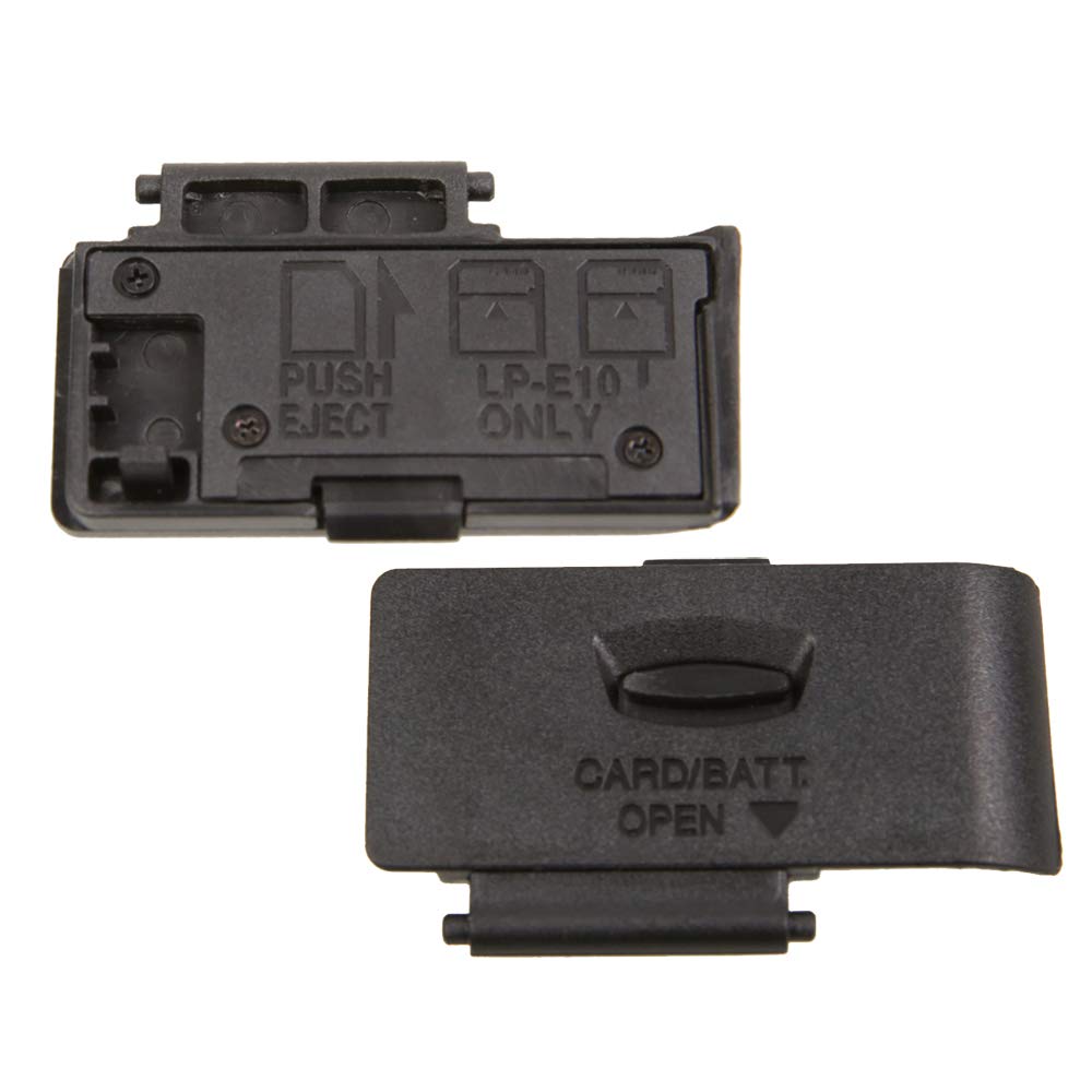 PhotoTrust Battery Door Cover Lid Cap Replacement Repair Part Compatible with Canon EOS 1100D EOS Rebel T3 DSLR Digital Camera