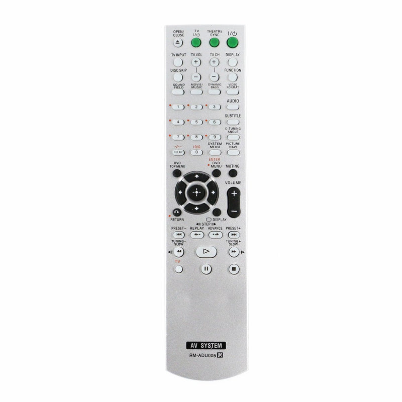 ZdalaMit RM-ADU005 Replaced Remote fit for Sony DVD Home Theater System DAVDZ230 DAVHDX265 DAVHDX266 DAV-DZ630 HCD-DZ630 HCD-HDX265 HCD-HDX665 DAV-HDX266 HCD-HDX266 DAV-HDX267W DAV-HDX465
