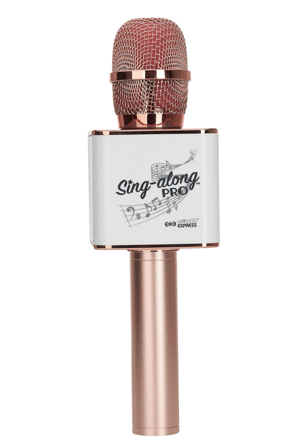 [AUSTRALIA] - Sing-along PRO Bluetooth Karaoke Microphone and Bluetooth Stereo Speaker All-in-one (Rose Gold) Rose Gold 