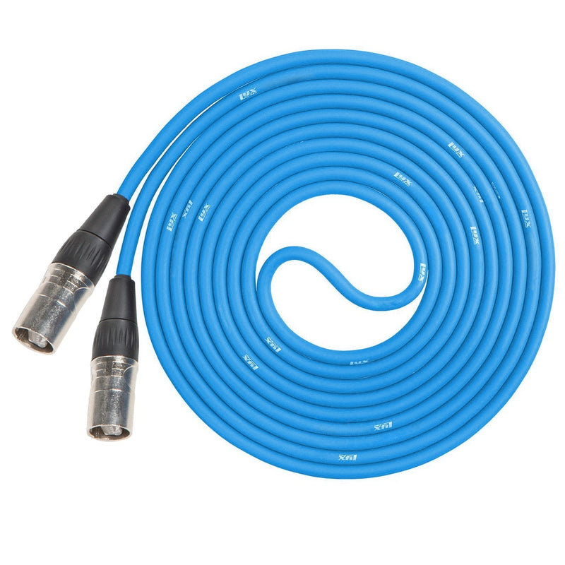 LyxPro CAT6 Shielded Ethercon RJ45 Cable - 6' Feet Blue 6'