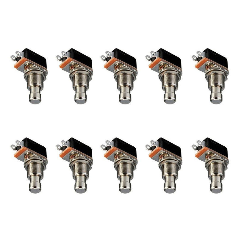 [AUSTRALIA] - ESUPPORT Guitar Effects Pedal Box Momentary SPST Button Stomp Foot Switch Push Button Pack of 10 