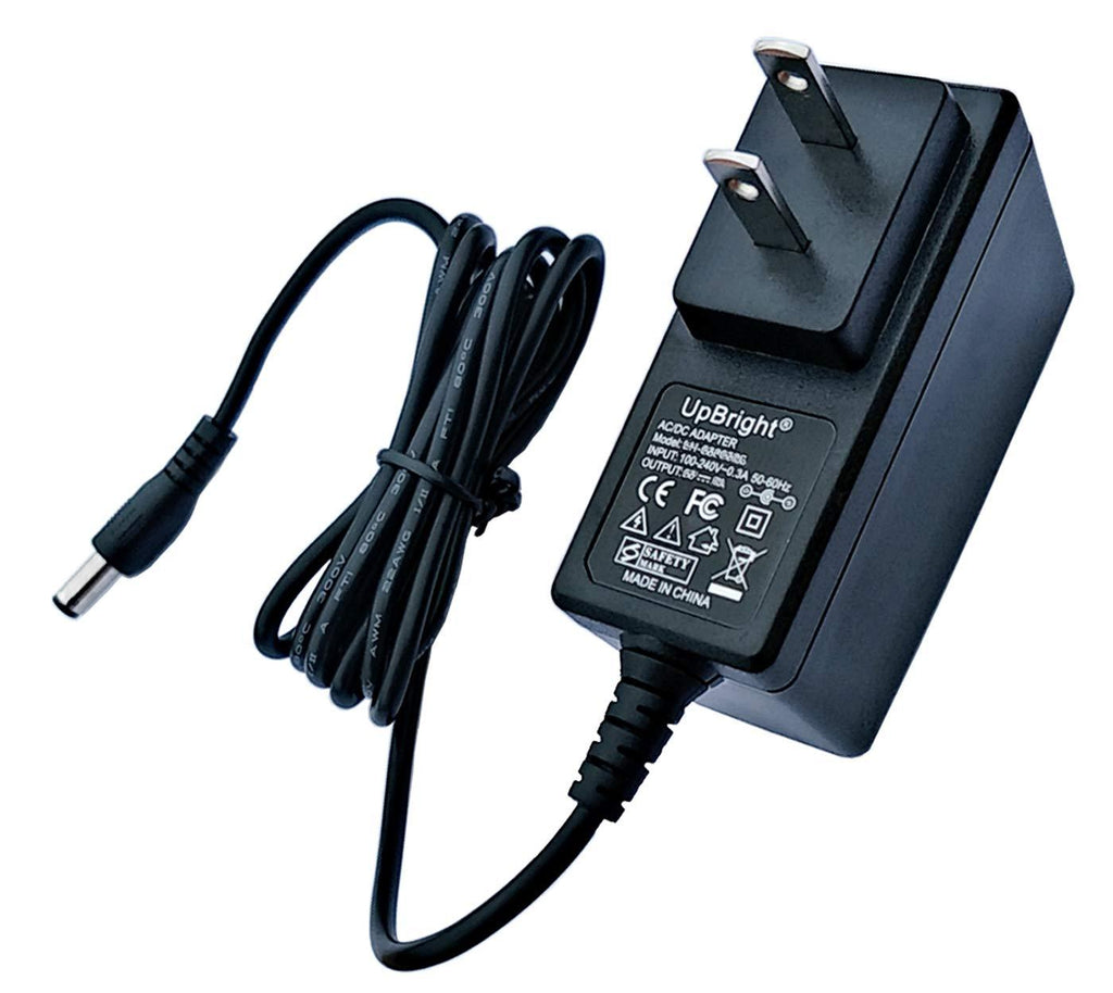 UpBright 12V AC/DC Adapter Compatible with Crosley CR8005D CR6010A CR6018A CR6230 CR6232A R6233A CR6233D CR6249A CR6251 CR6251A CR6251A-BK CR54cdbc CR54 CD Turntable Record Player SW1200500-F04 Power