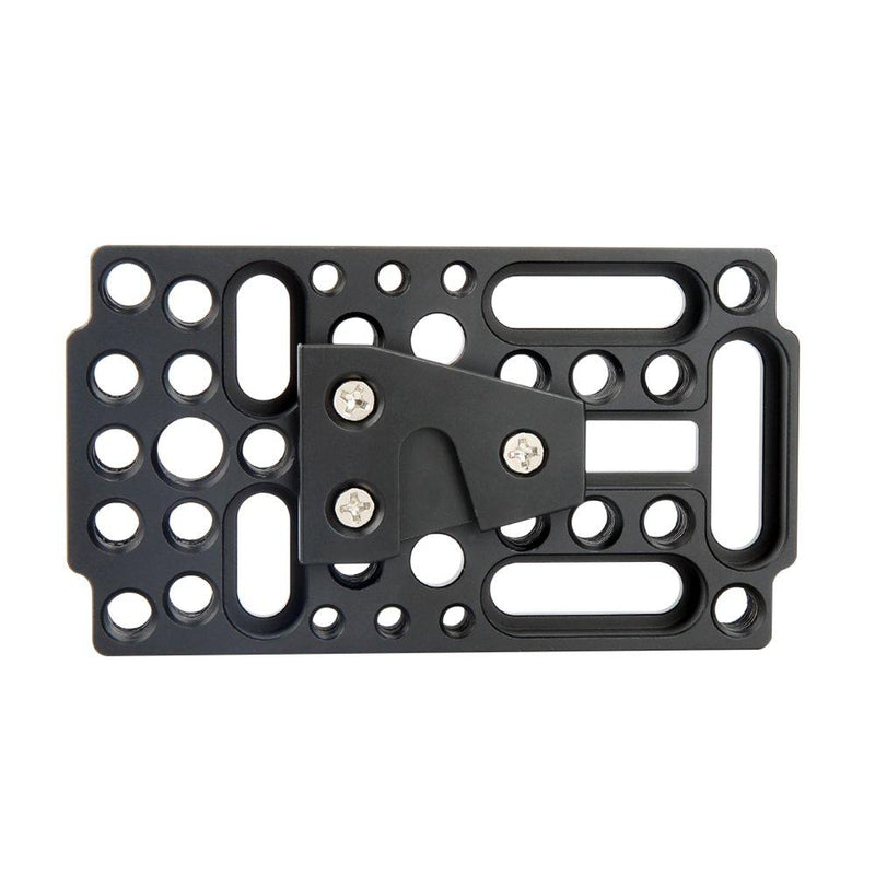 NICEYRIG Multifunctional Cheese Easy Plate Kit with V-Lock Male Adapter for Railblocks, Dovetails and Short Rods