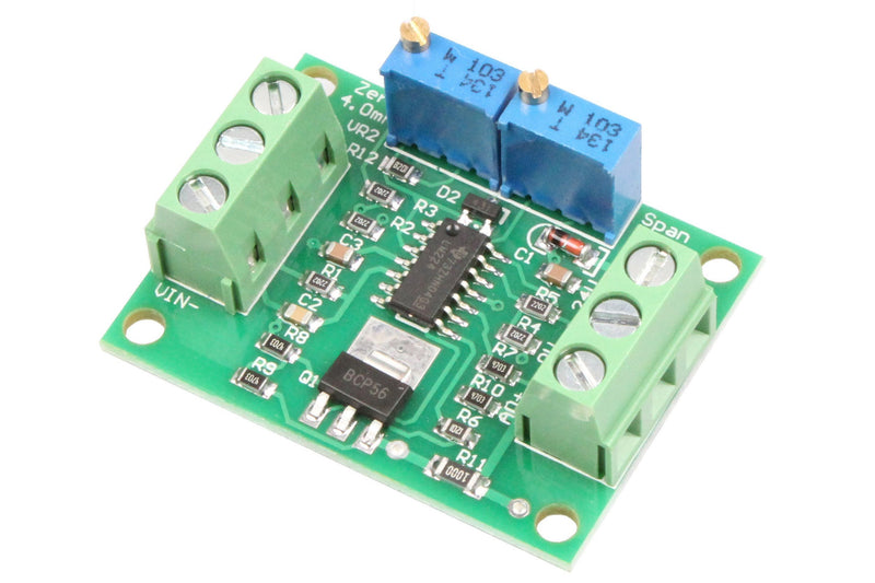 NOYITO Voltage to Current Module 0-2.5V 3.3V 5V 10V 15V 24V Voltage to 0-20mA 4-20MA Current Signal Generator Moudle (0-10V to 0-20mA)
