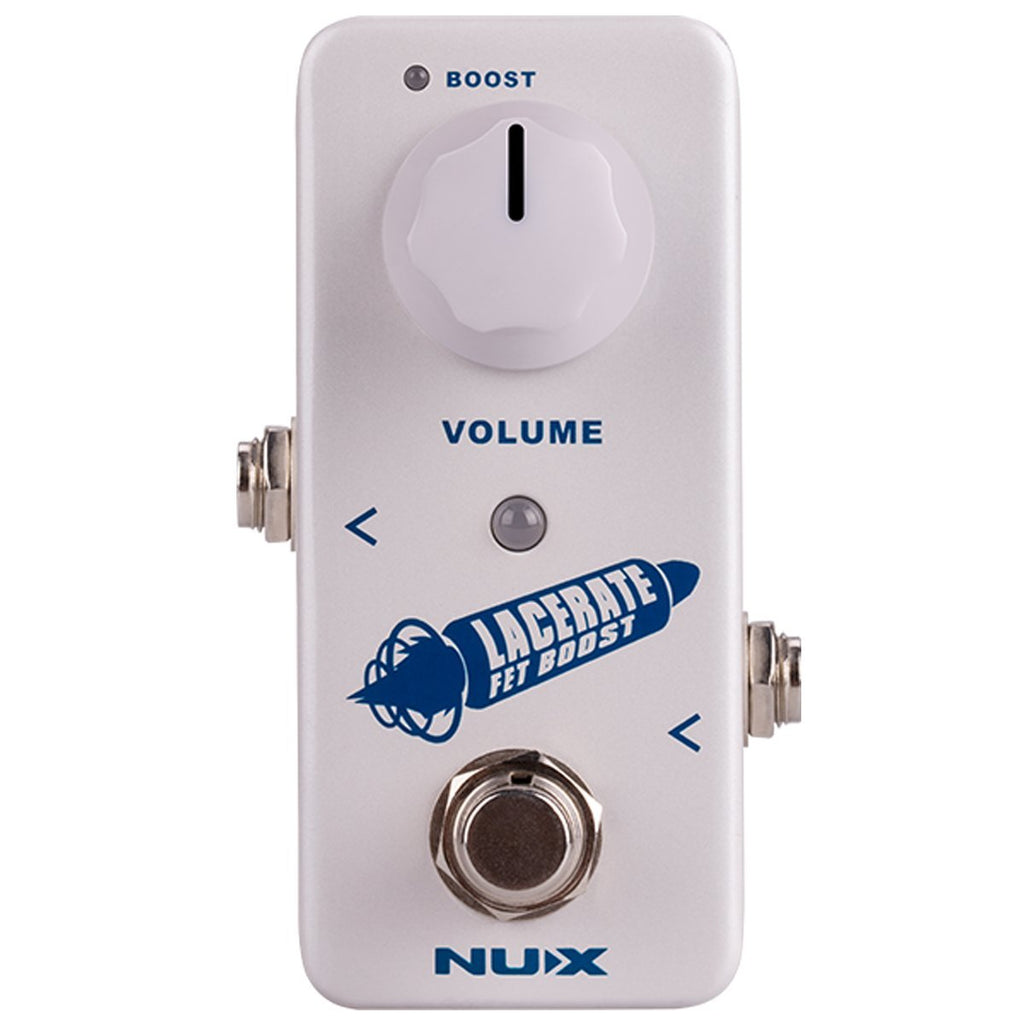 [AUSTRALIA] - NUX Lacerate Mini Booster Guitar Boost Pedal Dual FET Circuit Design Clean & Crank Boost True Bypass or Buffer Bypass 