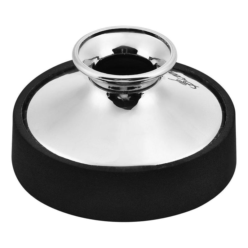 Alto Saxophone Mute Light-weight ABS Plastic Dampener Silencer Gold Sliver(Silver)