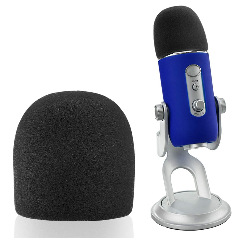 [AUSTRALIA] - SUNMON Blue Yeti Windscreen Cover Suit –Microphone Pop Filter Dust Cover for Blue Yeti USB Microphone Protector blue 