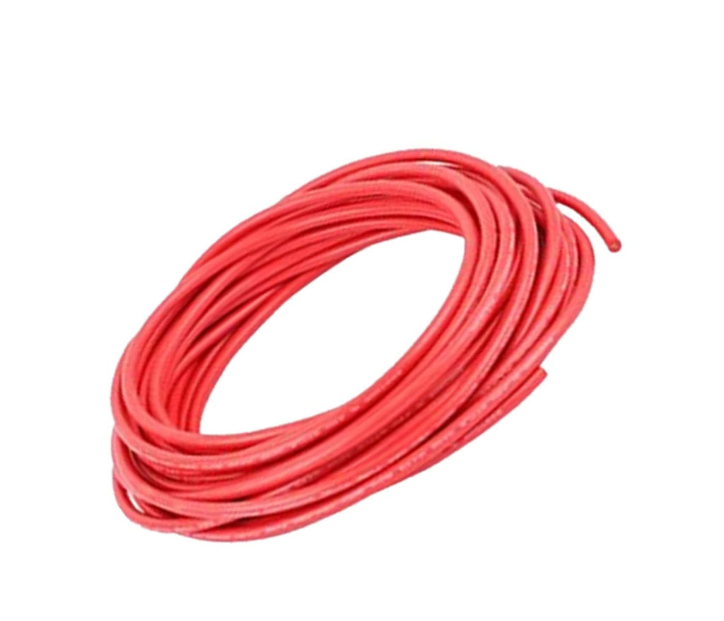 XJS Electric Copper Core Flexible Silicone Wire Cable Red (14AWG 30KV) (2M)