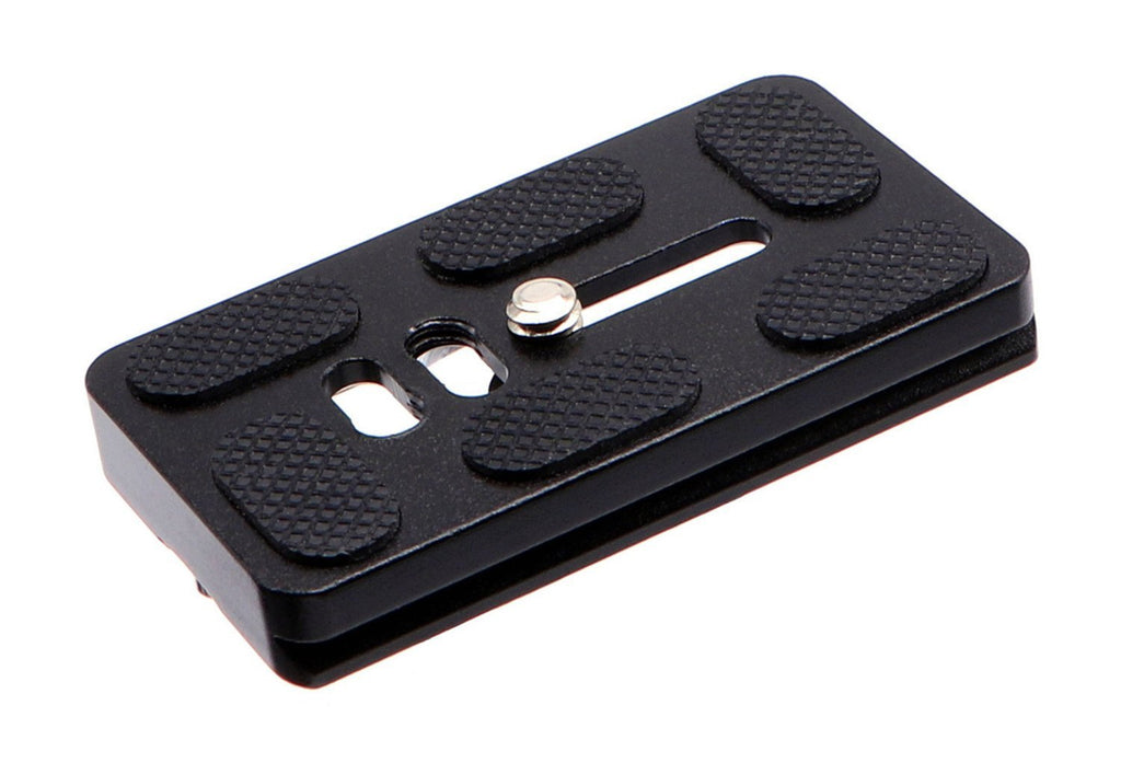 HITHUT PU-70 70mm Universal Quick Release QR Plate with D-Ring Screw for Tripod Monopod Ball Head DSLR Camera, Arca-Swiss Compatible