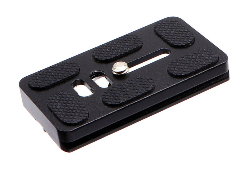 HITHUT PU-70 70mm Universal Quick Release QR Plate with D-Ring Screw for Tripod Monopod Ball Head DSLR Camera, Arca-Swiss Compatible