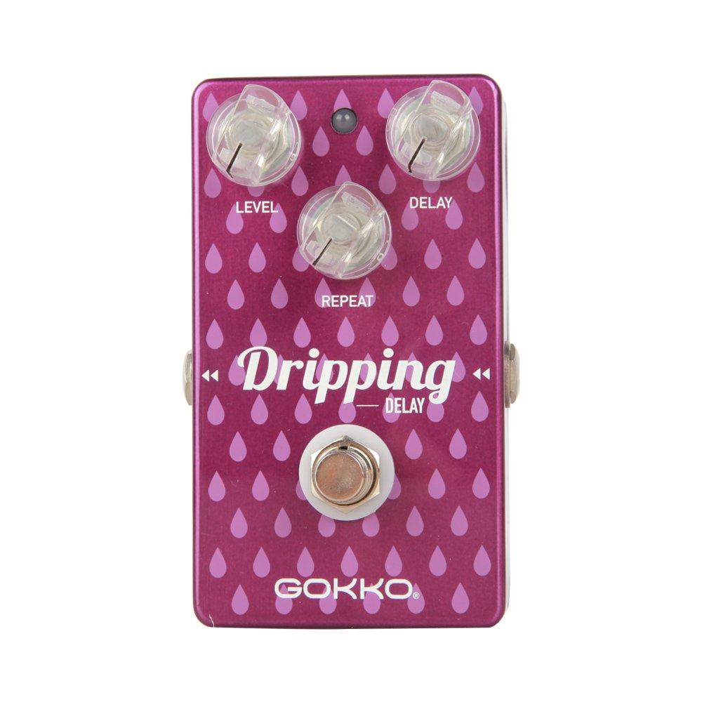 GOKKO AUDIO GK-22 Dripping digital analog Delay Guitar Effects Pedal Dripping Delay