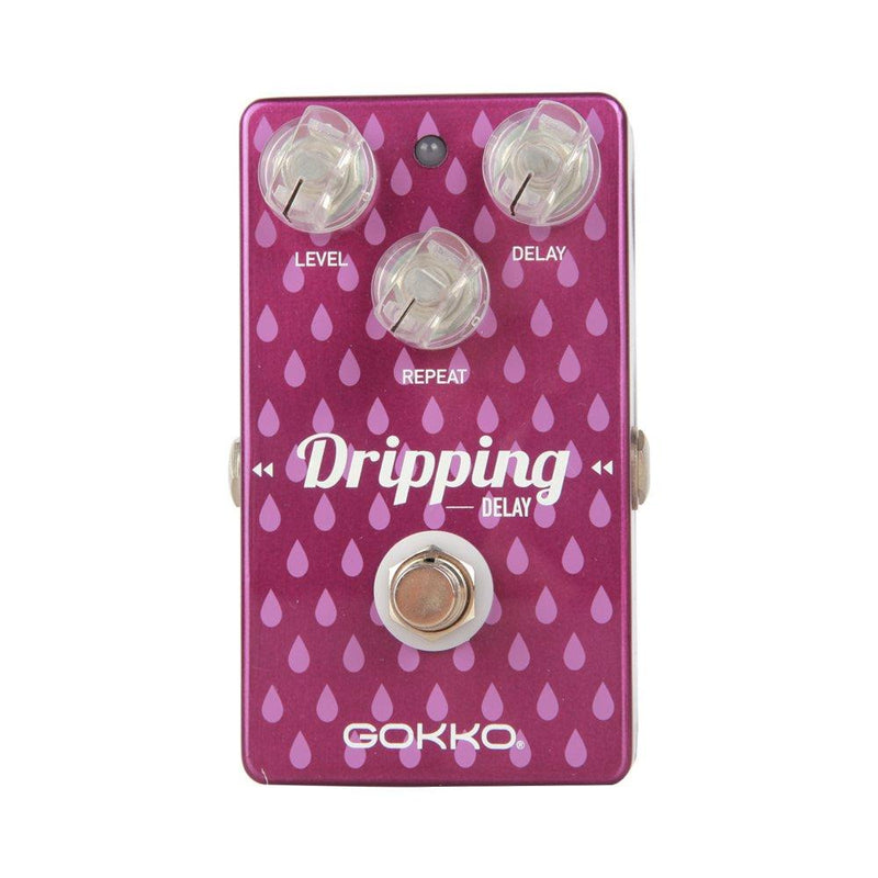 GOKKO AUDIO GK-22 Dripping digital analog Delay Guitar Effects Pedal Dripping Delay