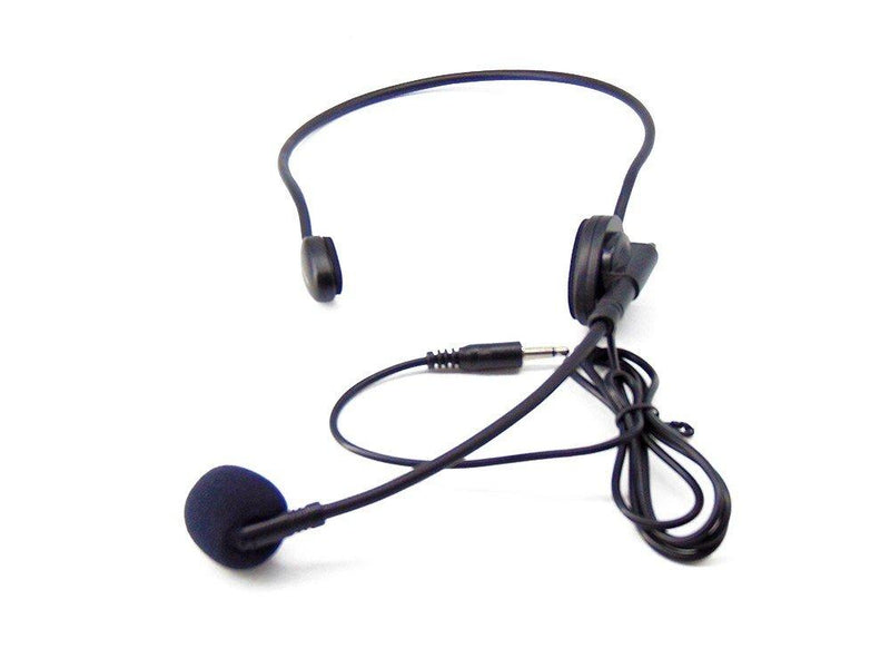 [AUSTRALIA] - EXMAX Headset Microphone for Wireless Tour Guide System/Monitoring System,Teaching,Conference,Tour Guides (3.5mm Headset Microphone) 