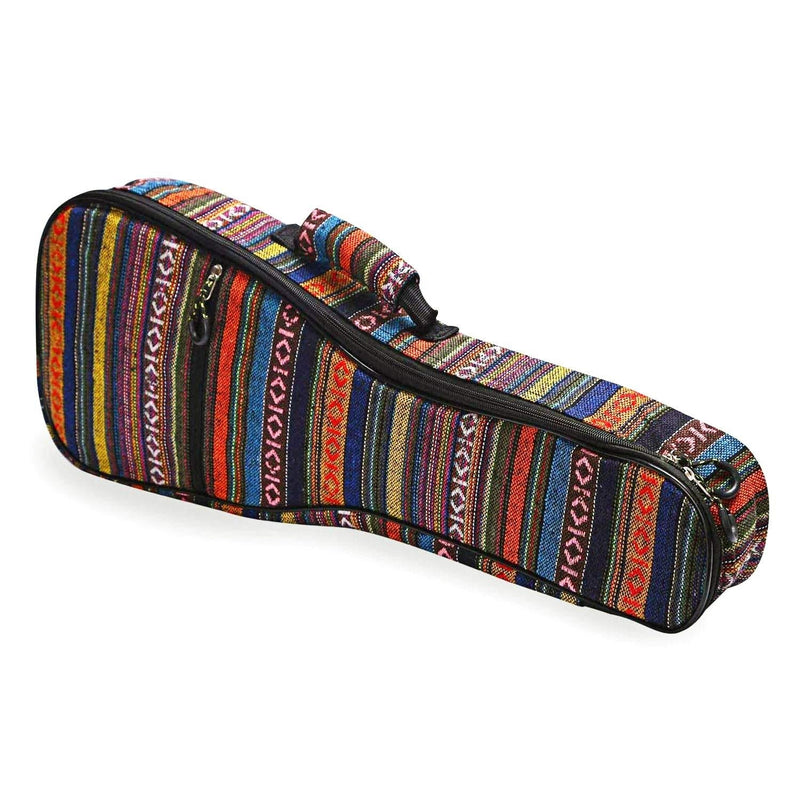 CAHAYA Concert Ukulele Bag Ukulele Case 23 Inch Soft 0.35 Inch Thick Cotton Padded with Adjustable Straps (23 inch) 23"
