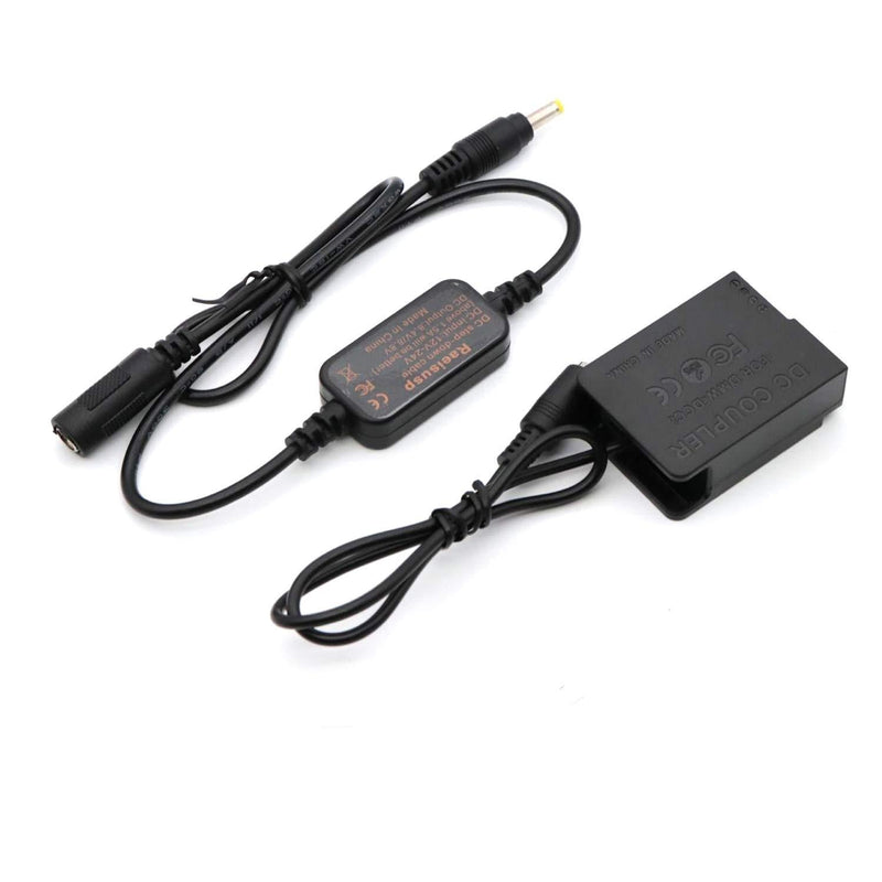 12V-24V Step-Down DC Adapter Cable DMW-AC8 + DCC8 DC Coupler DMW-BLC12 BLC12E Dummy Battery for Lumix GX8 FZ1000 FZ200 G7 G6 G5 GH2 GH2K GH2S DMW-DCC8