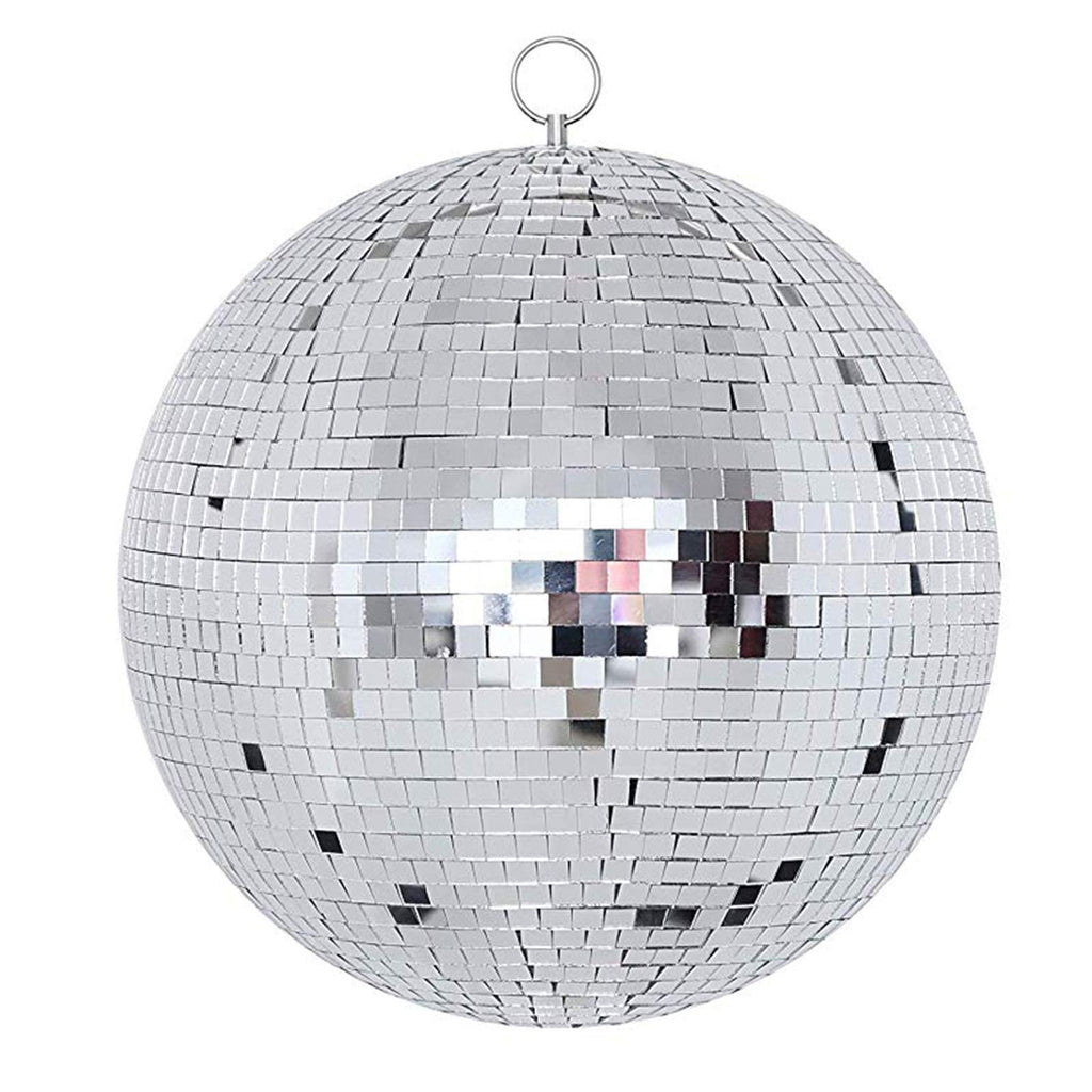 NuLink 8" Disco Light Mirror Ball with Hanging Ring