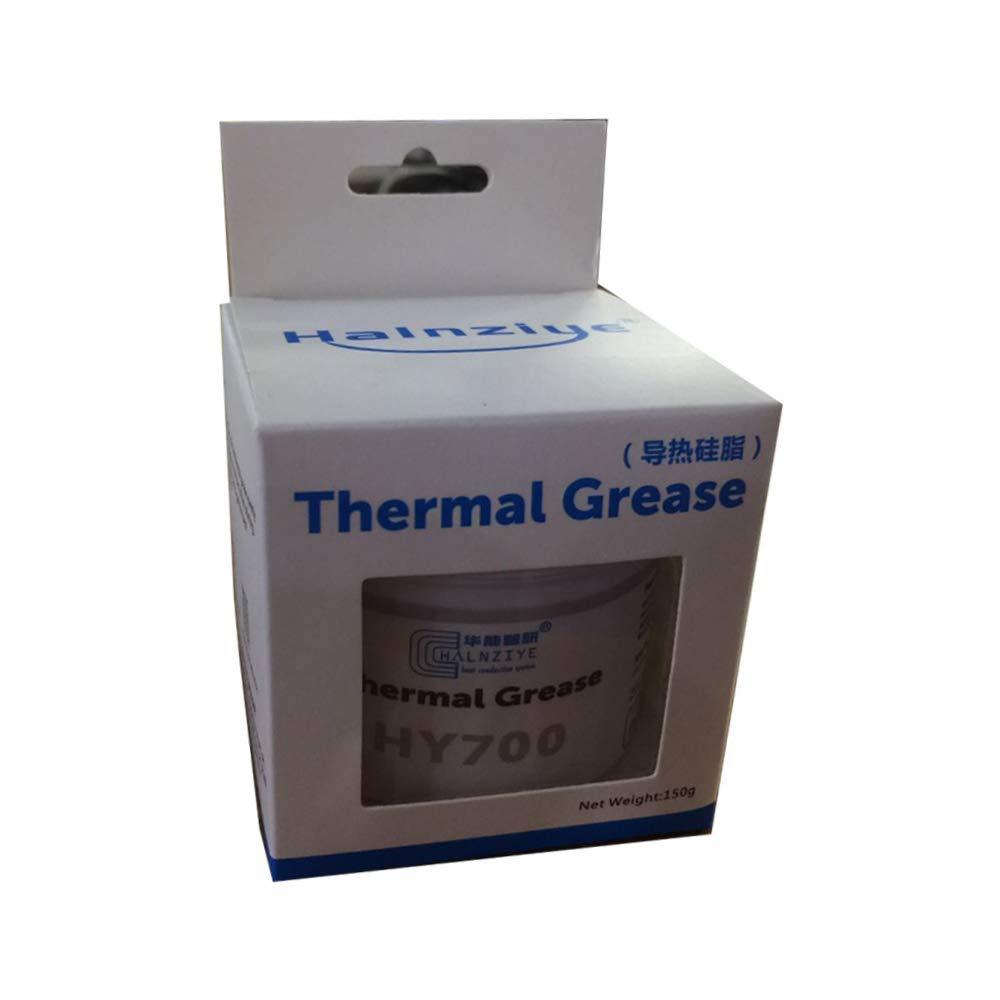 HY-700-50g Thermal Paste,CPU Paste;Heatsink Past;Thermal Compound; Conductivity: >3.14W/m-k Carbon Based High Performance, Heatsink Paste, Thermal Compound CPU for All Coolers - 50 Grams
