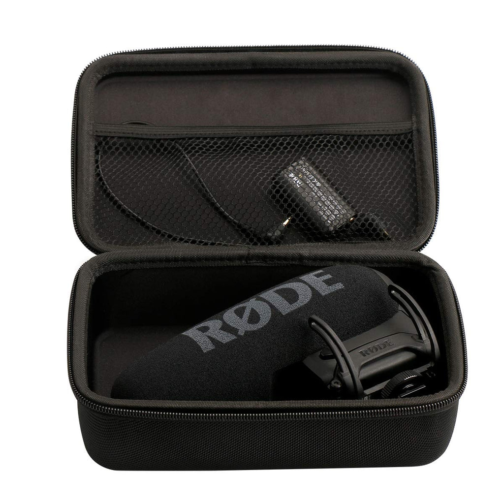 [AUSTRALIA] - Compatible for RODE VideoMic Pro/VideoMic NTG on Camera Microphone - EVA Hard Protective Case Carrying Pouch Microphone Case for VideoMic Pro Plus Shure VP83 LensHopper 