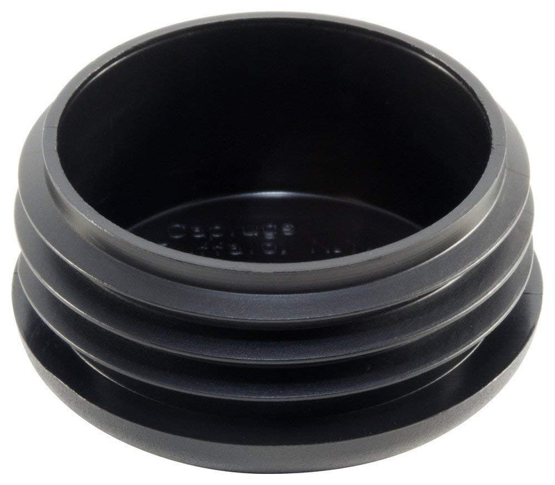 (10 Pack) 2 1/2 Inch OD Round Plastic Plug,(8-12Ga for ID 2.17-2.28") Pipe Tubing End Cap, Durable Chair Glide Plug | to Fit Round Tube Size OD 2.5 Inch | Wall Thickness .165" -.109" | by SBD 10