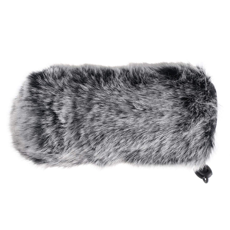 YOUSHARES Microphone Deadcat Windscreen - Outdoor Wind Shield Mic Windshield Muff Fur Custom Fit for Rode VideoMic GO Camera Microphone Fur Windscreen