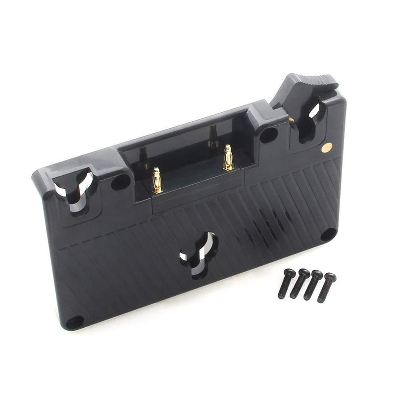 Anton Bauer Gold Mount Battery Adapter Plate for Panasonic & Anton Bauer Battery LCD Monitor Power Supply Station Steadicam Power Plate with D-tap Connector Port