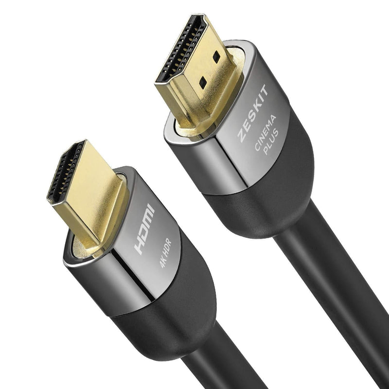 Zeskit Cinema Plus 16ft CL3 in-Wall High Speed with Ethernet HDMI 2.0b Cable, 4K 60Hz HDR ARC 4:4:4 18Gbps HDCP 2.2