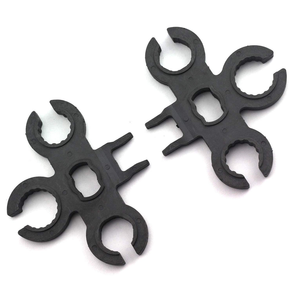 DGZZI 2PCS Solar Connector Assembly Disassembly Unlock/Tightening/Latching Spanner Tool Suitable for Different Sizes of PV Cables for Solar Panel